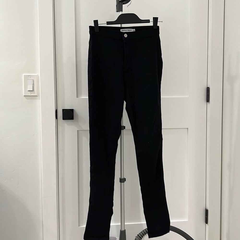 NEVER WORN! American Apparel Ultra High Waist Skinny Jeans/Jeggings in Black